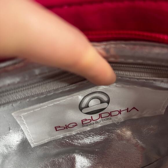 Big Buddha Hot Pink Patent Leather Quilted Purse Short & Long Chain AS IS - Picture 9 of 15